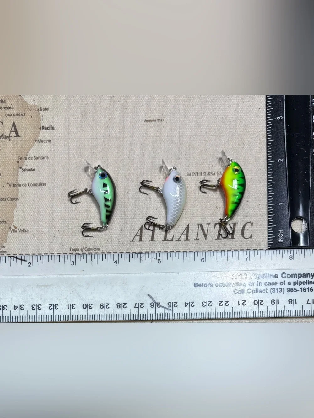 Strike King•Bitsy•Pond•Minnow•Ultra-Light•Fresh Water•Floating Crankbait•3•NWOT